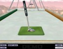 空中に浮いているホールで3Dパターゴルフ Verti Golf 2