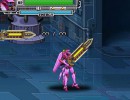 ロボットの横スクロール型アクション Super Robot War