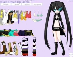 ボーカロイド着せ替えゲーム ボーカロイド着せ替えゲーム
