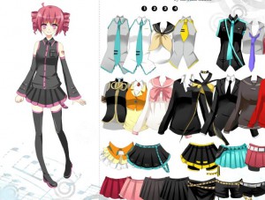 ボーカロイド着せ替えゲーム2 ボーカロイド着せ替えゲーム2