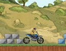 障害物ステージをクリアしていくバイクゲーム バイクチャンプ