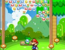 マリオのパズルボブル風ゲーム マリオフルーツバブル