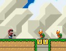 武器を持ったマリオのアクションゲーム マリオハードコア