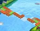 橋を向こう岸まで繋げる思考系パズルゲーム Wooden Path
