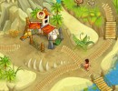 素材を集めて大陸を開拓していくゲーム Island Tribe 2