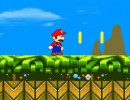 ソニック風のアクションゲーム マリオ イン ソニック