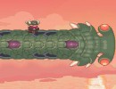 空を飛ぶヘビを倒していくアクションゲーム Sky Serpents
