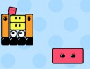 ピンクのブロックを再会させる物理パズルゲーム Blinkz!