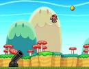 マリオを飛ばしてクリボーを倒すゲーム アングリーマリオ