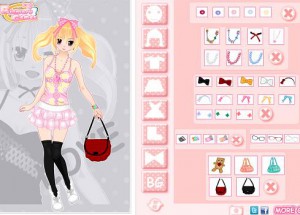 着せ替えゲーム キュートアニメガール