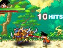 ドラゴンボールの格闘アクションゲーム ファイティングインビンシブル