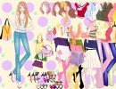 着せ替えゲーム ウォークアウト ショートドレス