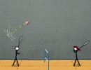 棒人間のバトミントゲーム Stick Figure Badminton 2
