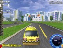 タクシーを操作するレースゲーム 3Dタクシーレーシング