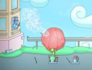 気球で逃げるゾンビを倒す防衛系ゲーム ゾンバルーンズ