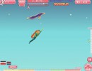 炭酸を振ってキャラを吹っ飛ばすゲーム ソーダマン