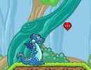 恐竜のほのぼのアクションゲーム ドレイクアンド ザ ウィザード 2