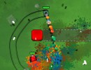 カラーボールで敵を倒す戦車アクションゲーム カラータンクス