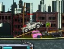 武装した車で敵を倒して進むカーアクションゲーム デッドパラダイス 2