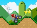 バイクに乗ったマリオのバランスゲーム マリオATV 4