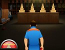 ボールを投げて缶を崩していくゲーム ダイレクトヒット