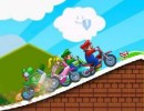 マリオ達のバランスバイクレースゲーム マリオモトX