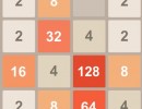 同じ数字を重ねていく脳トレパズルゲーム 2048 Flash