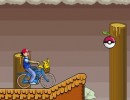 自転車に乗ったサトシのバイクゲーム ポケモンバイク