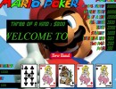 シンプルなポーカーゲーム マリオポーカー