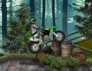 デコボコ道をバイクで駆け抜けるバランスゲーム エクストリームダートバイク