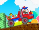 マリオがトラックで荷物を運ぶゲーム マリオトラック 3