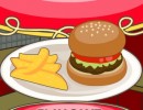 料理ゲーム ミアクッキング スパイシービーフバーガー