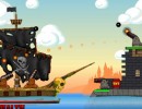 海賊船で砦を破壊していくパズルゲーム Yo-ho-ho Cannon