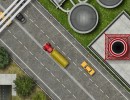 指定されている場所へ駐車するゲーム タンクトラックドライバー2