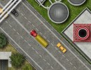 指定されている場所へ駐車するゲーム タンクトラックドライバー2