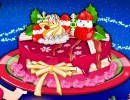 料理ゲーム クリスマスケーキ