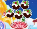 料理ゲーム クリスマス プディングケーキポップ