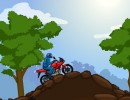 森の中を駆け抜けるバランスバイクゲーム フォレストライド
