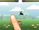 指で敵を倒していく格ゲー風のアクションゲーム フィンガーvsガンズ