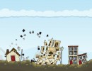 爆弾を投下して建物を解体していくゲーム ボムタウン 2
