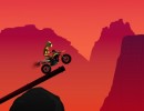 火山が噴火する道を駆け抜けるバイクゲーム ボルケーノライド