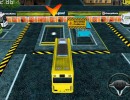 細長いバスを目的地に駐車するパーキングゲーム バスマン 3