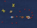 闘技場で敵機を倒していくガンアクションゲーム ピースブレイクヒーロー