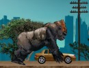 巨大な猿を操作して建物等を壊していくゲーム ビッグバッドエイプ