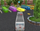 大型バスを操作して駐車していくパーキングゲーム バスパーキング3Dワールド