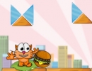 猫に食べ物を誘導させていくパズルゲーム キャット アラウンド ザ ワールド