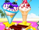 料理ゲーム フローズン アイスクリームメーカー