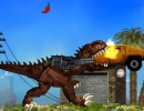 銃を付けた恐竜で街を破壊していくアクションゲーム メキシコ レックス