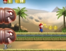 キラーから逃げるマリオのジャンプアクションゲーム マリオ エジプト ラン