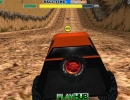 デコボコ道を進む3Dラリーレースゲーム スーパー3Dトラック